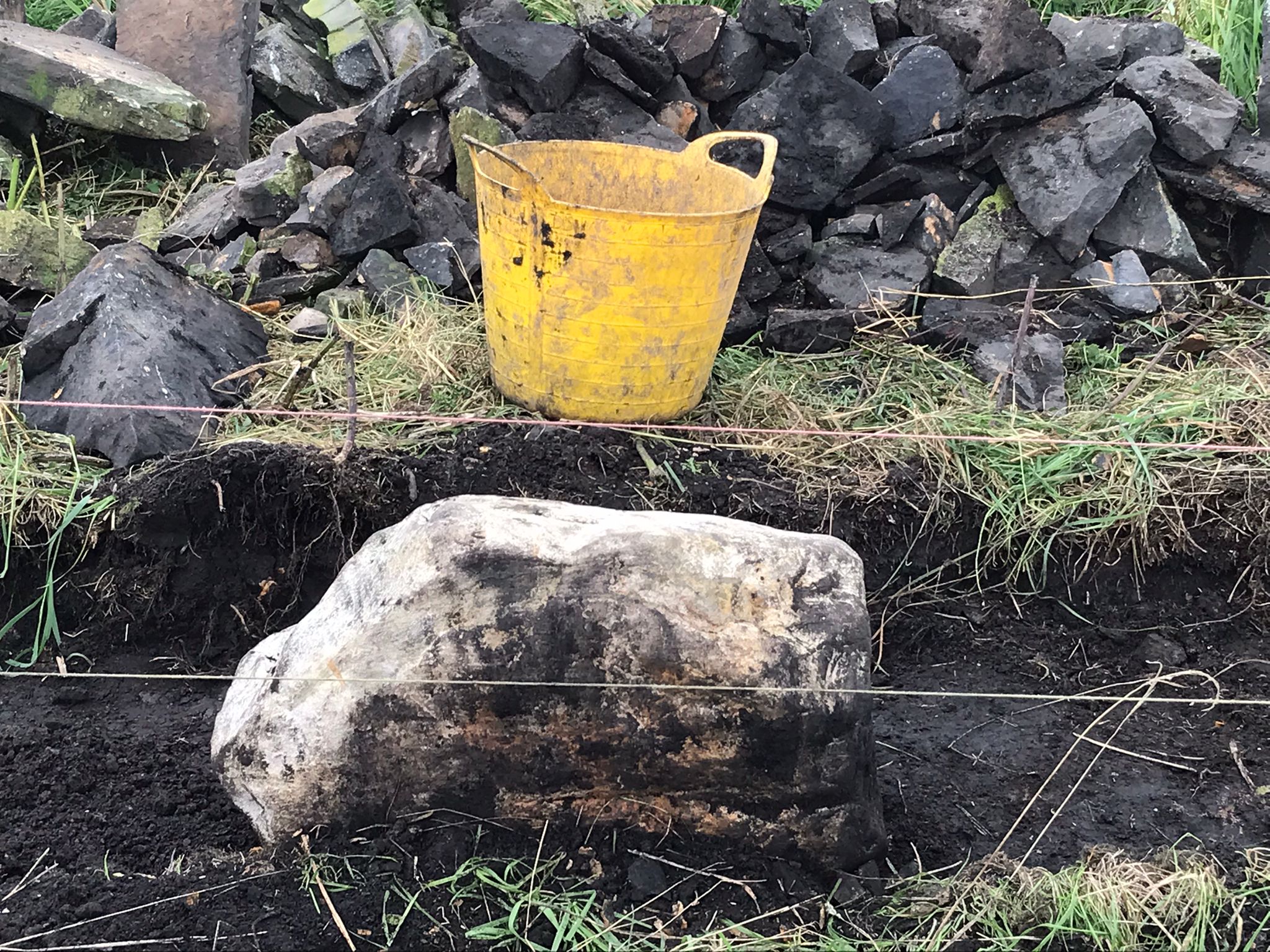 2-PHOTO-2023-08-20-17-42-52 Foundations, Brun Springs Farm, Delph, 20 August 2023