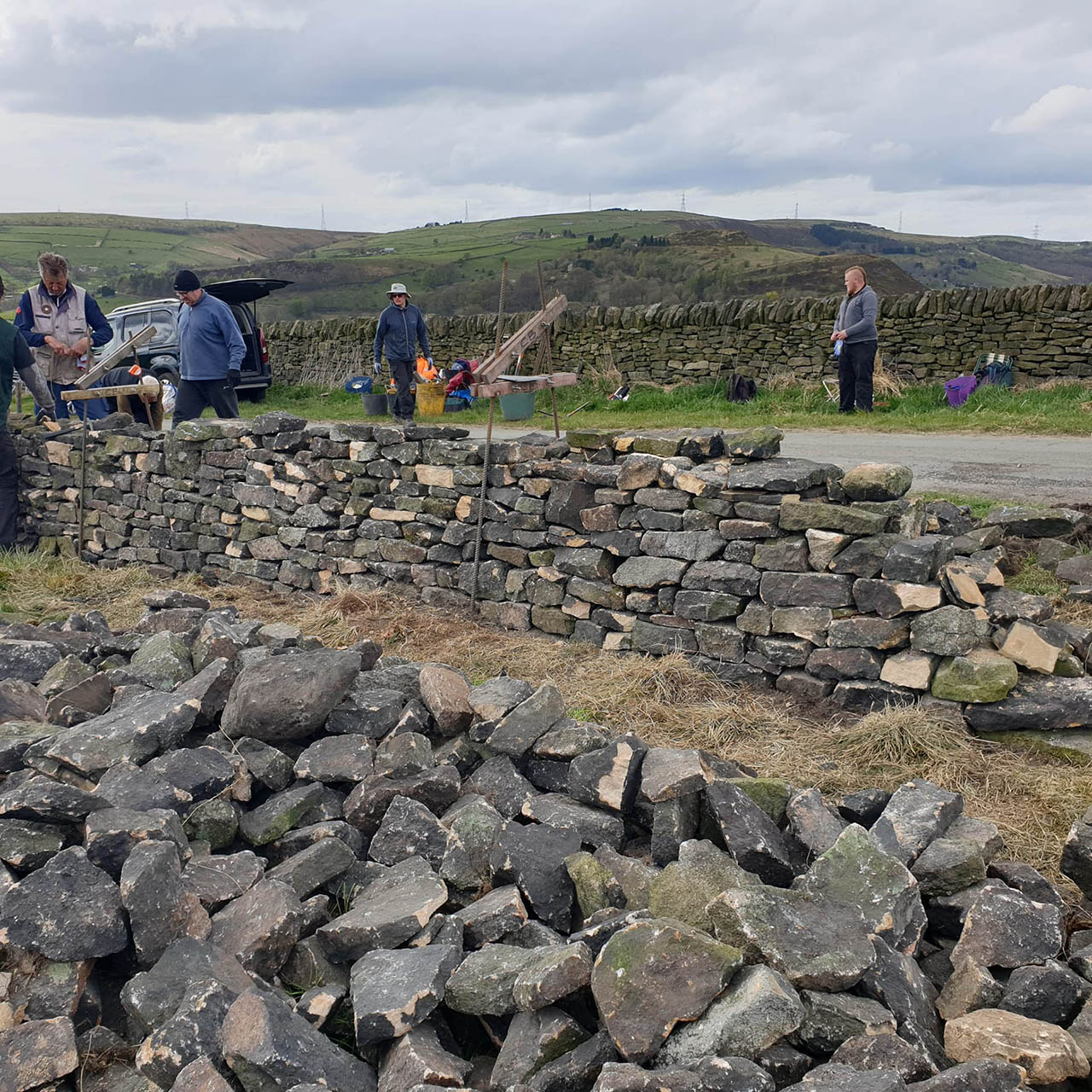 PHOTO-2025-04-14-21-21-01-1 Practice Meet, Larkhill Road, Dobcross, April 2025