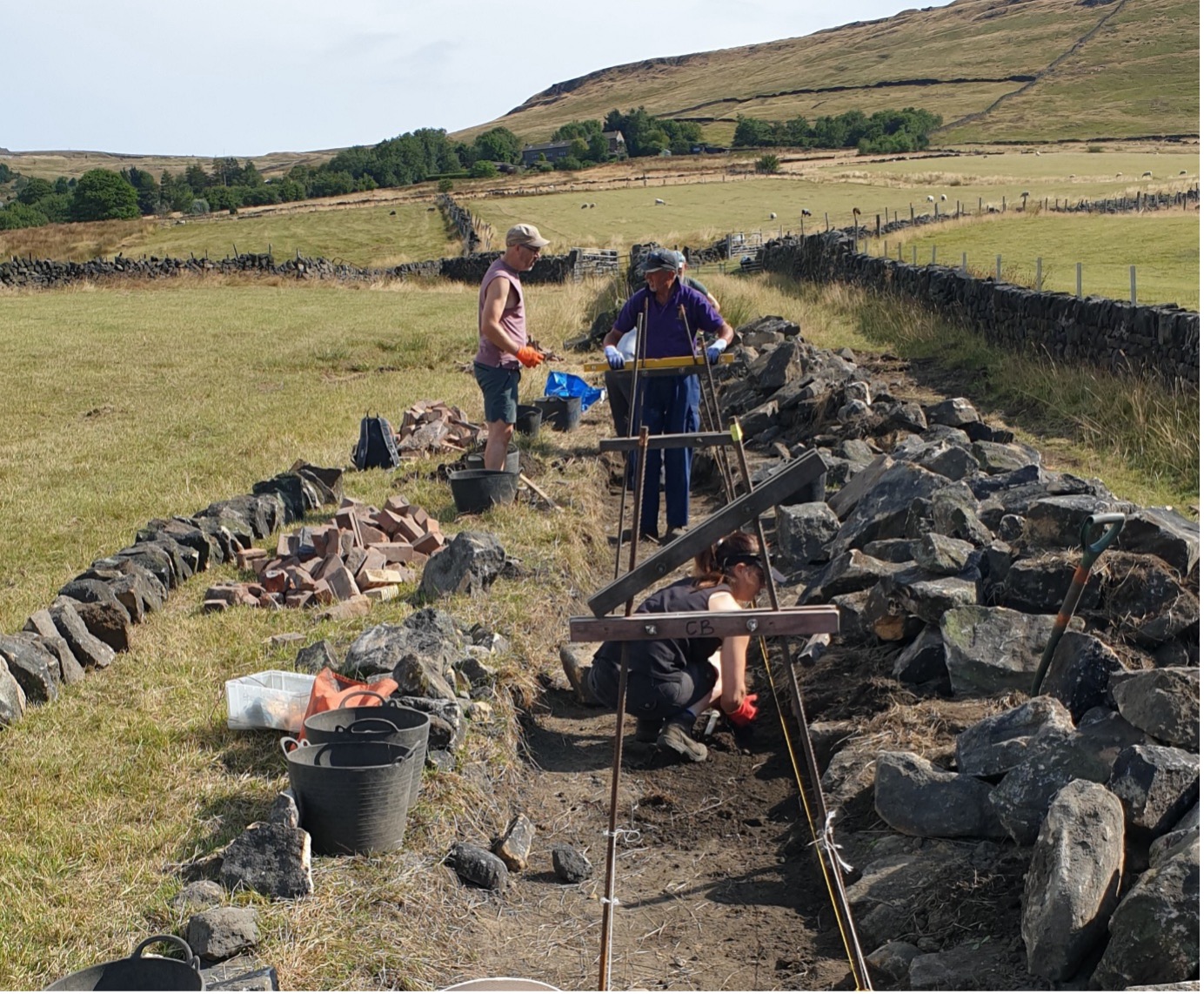 Mash Head Farm Picture 2 DSWA Lancashire Branch Dray Stone Walling Practice Meet, Mash Head Farm, August 2026